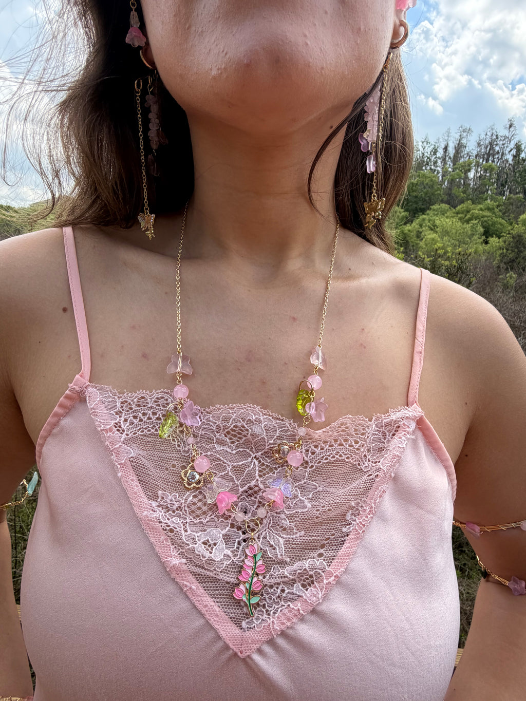 Spring Floral Necklace