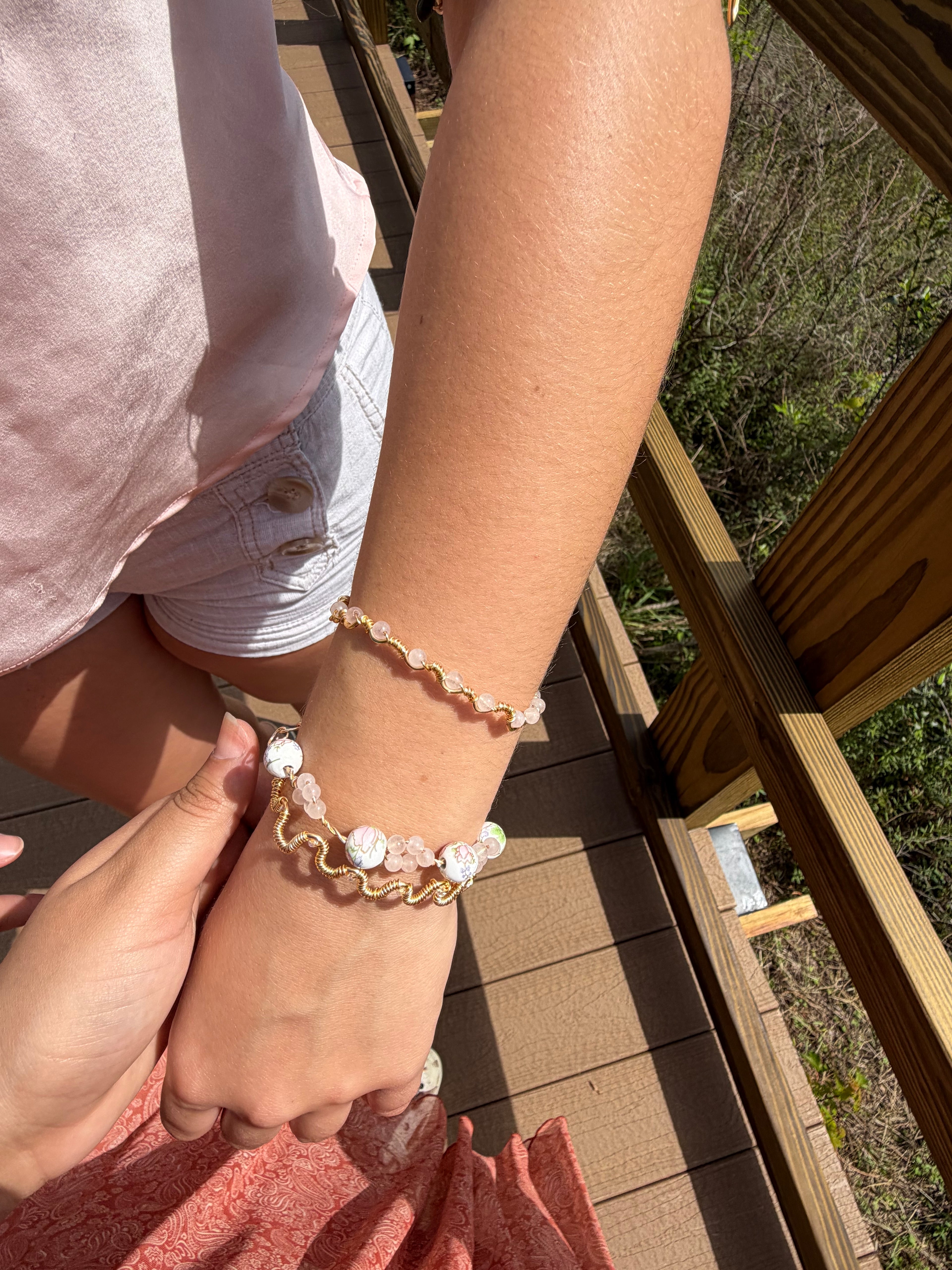 Porcelain Spring Bracelet
