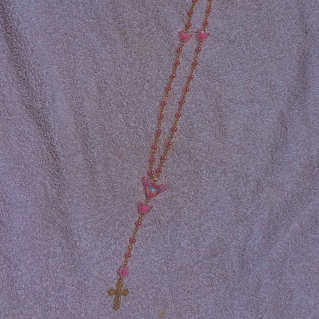 Pink Pearl Rosary