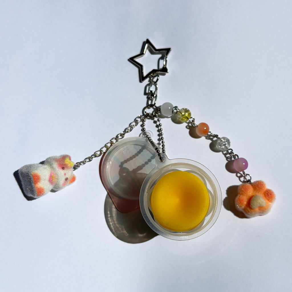 Cat Squishy Keychain