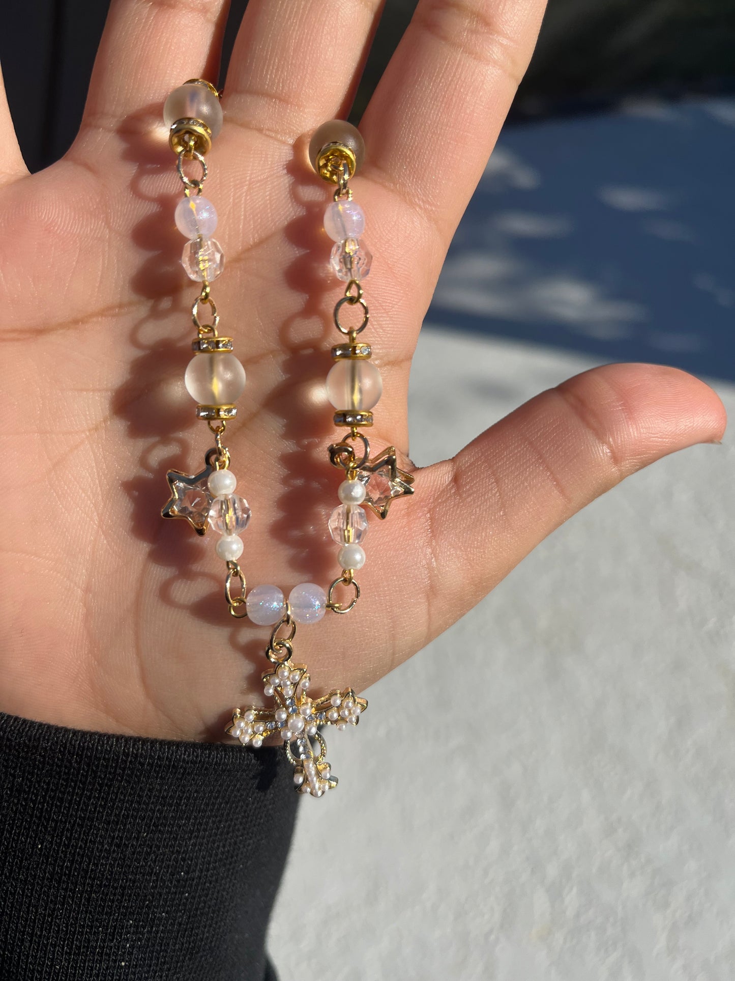 LIMITED EDITION Cross Charm Chain Bracelet