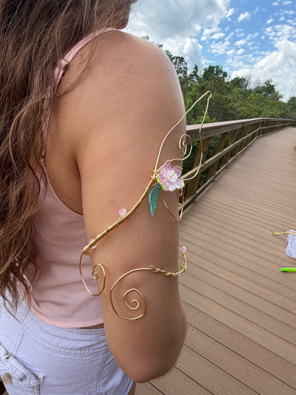 Butterfly Wire Cuff