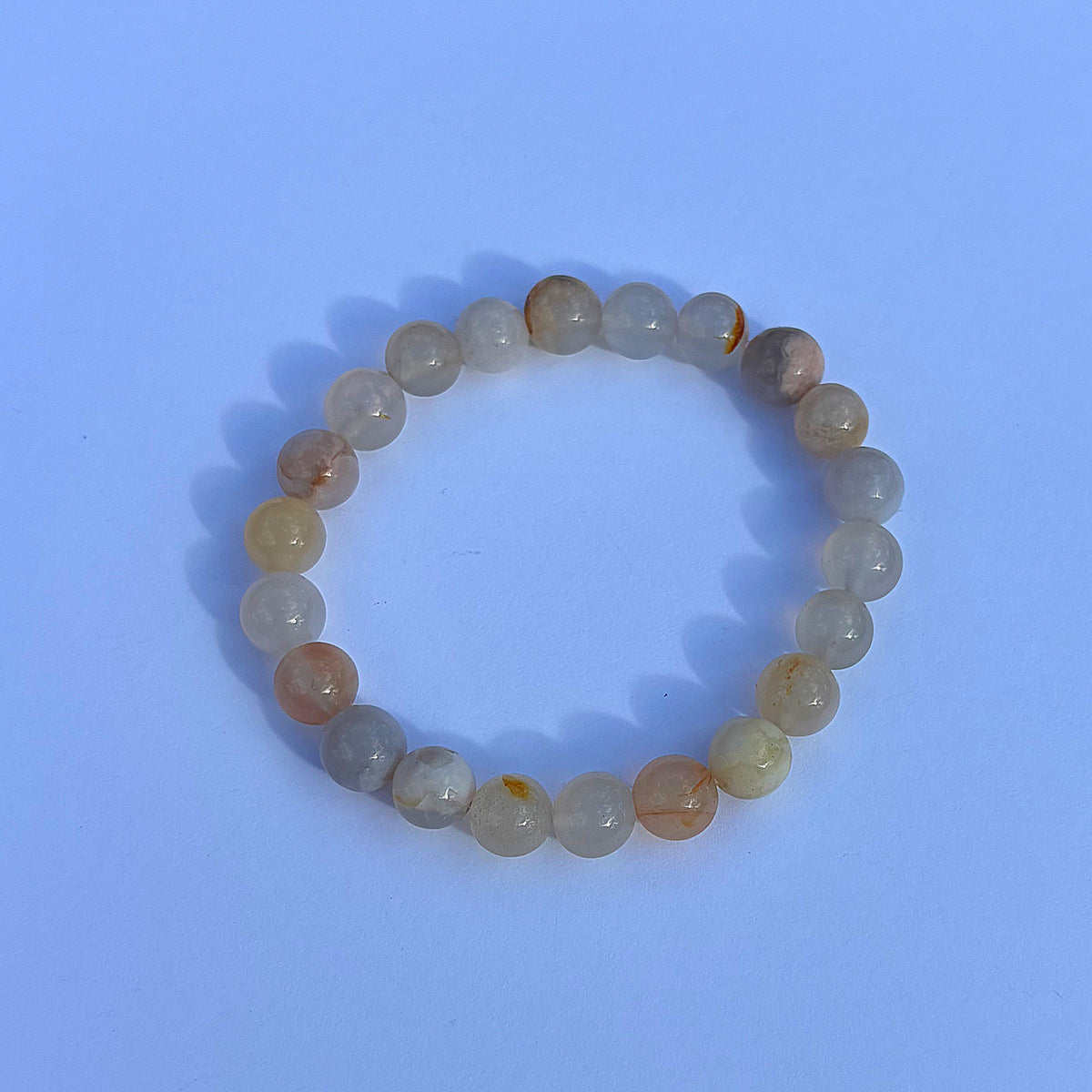 Cherry Blossom Beaded Bracelet