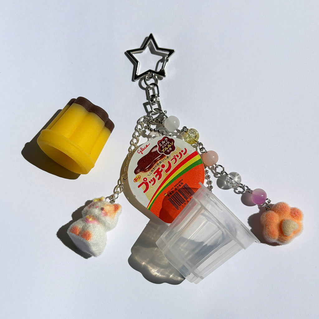 Cat Squishy Keychain