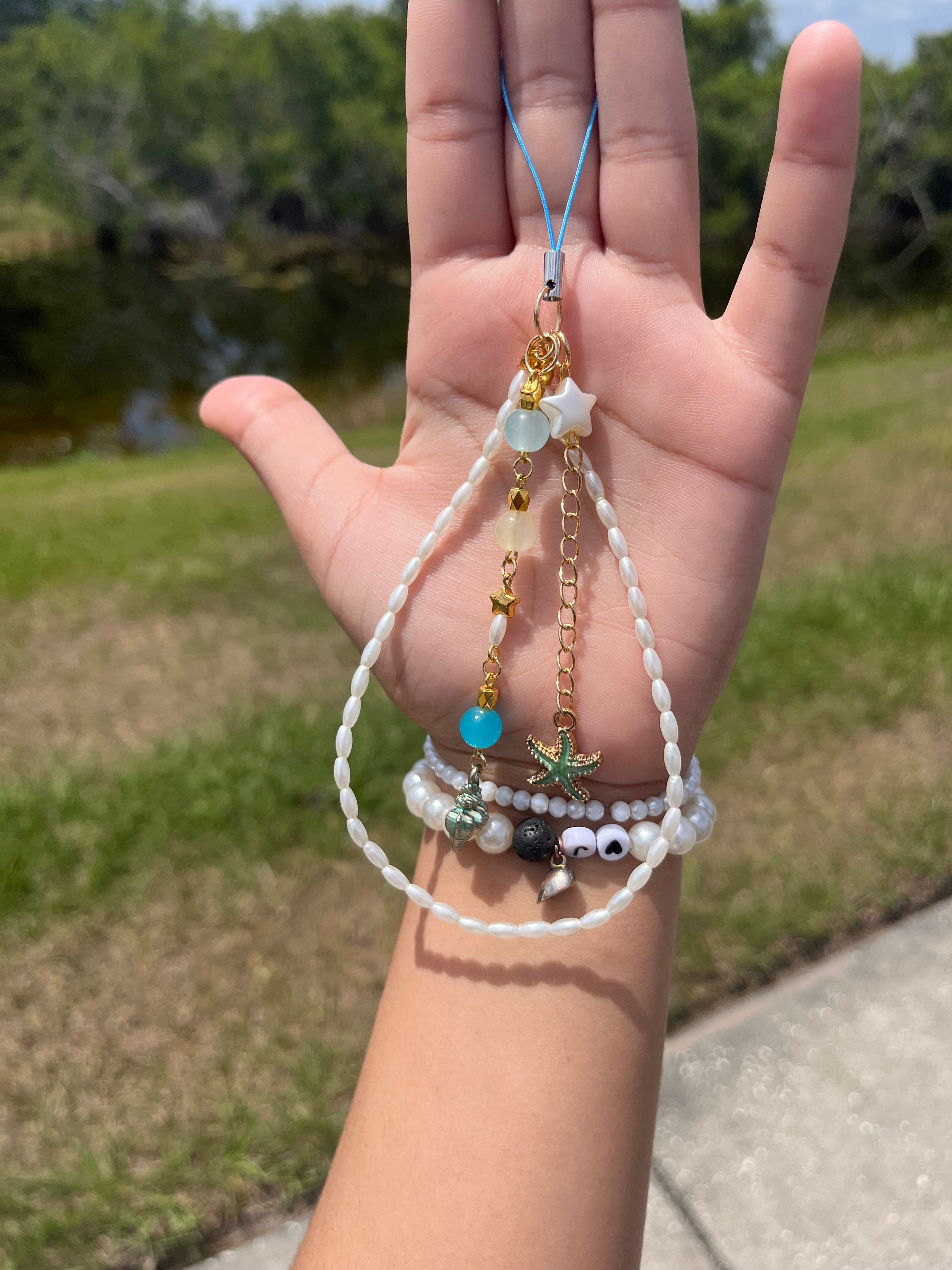 Oceanic Phone Charm