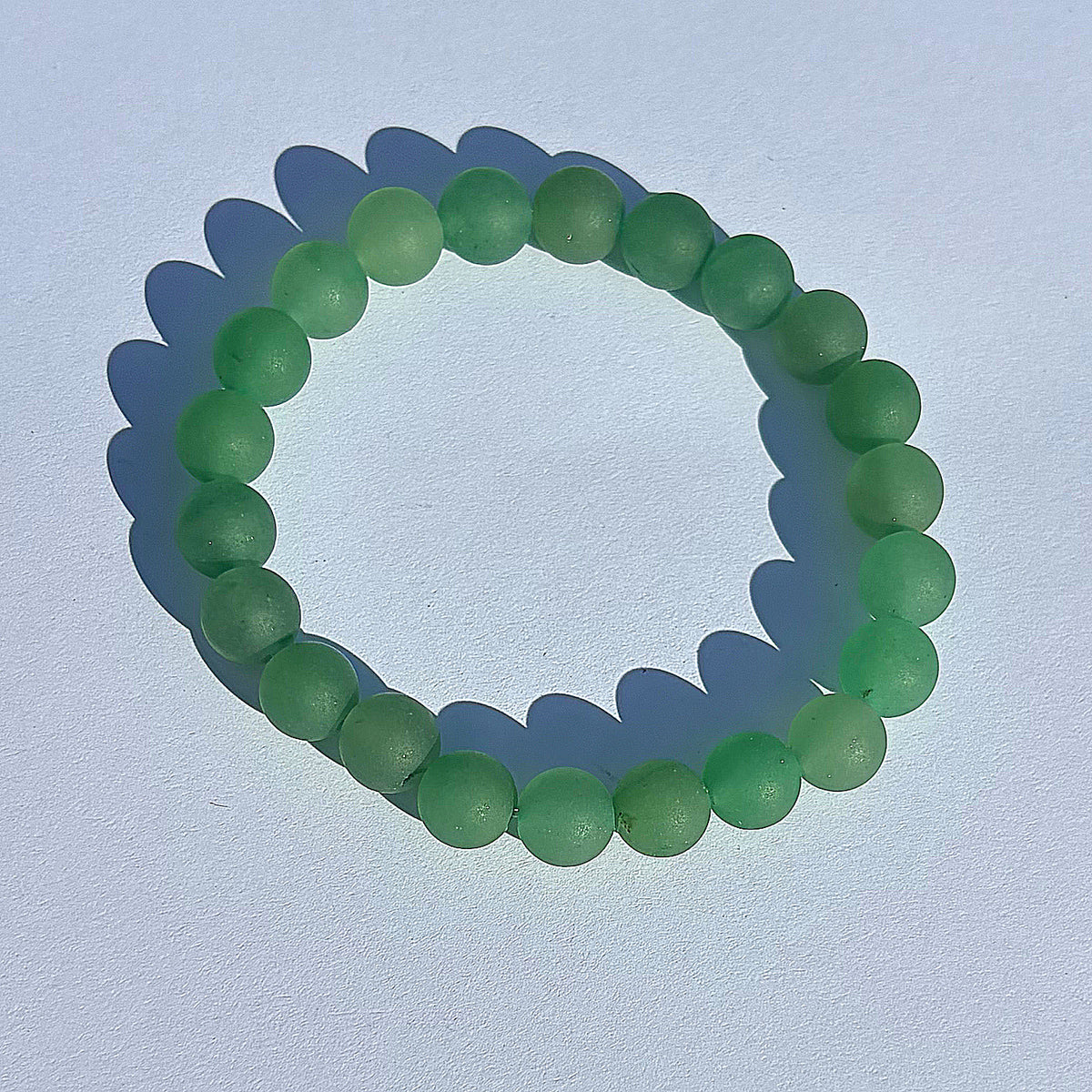 Green Adventurine Beaded Bracelet