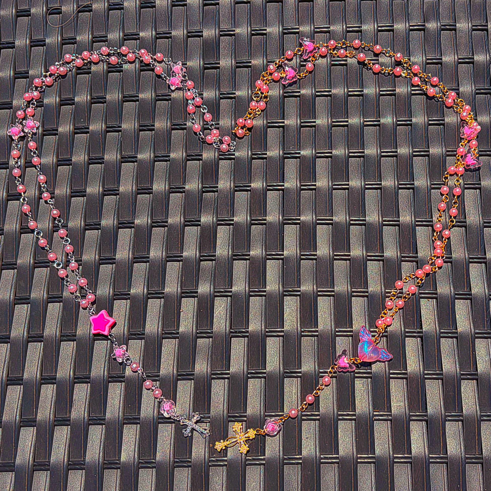 Pink Pearl Rosary