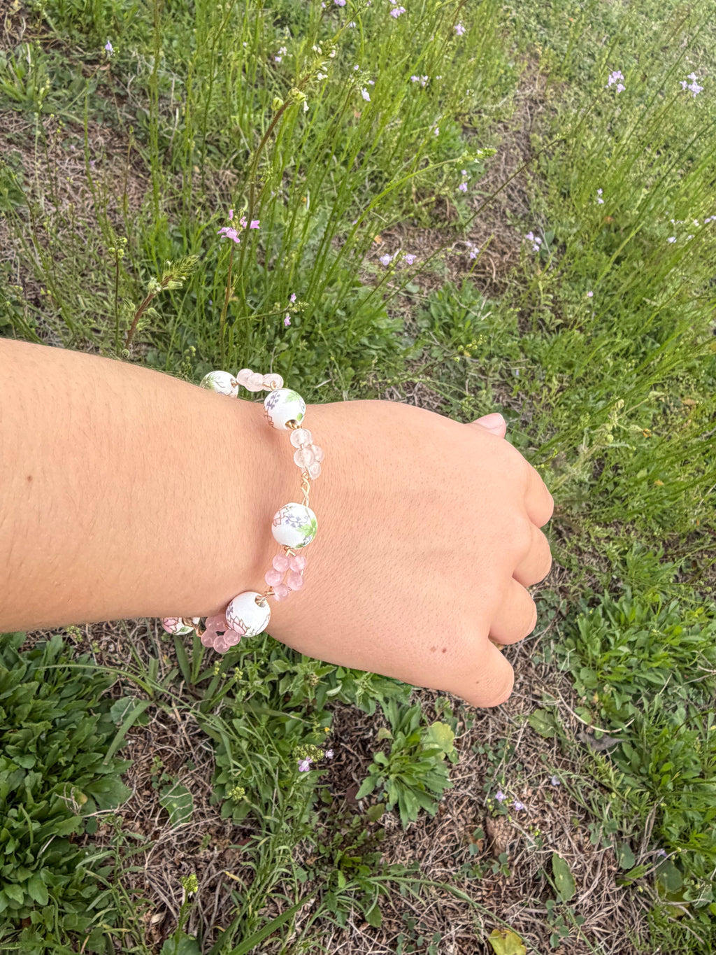 Porcelain Spring Bracelet
