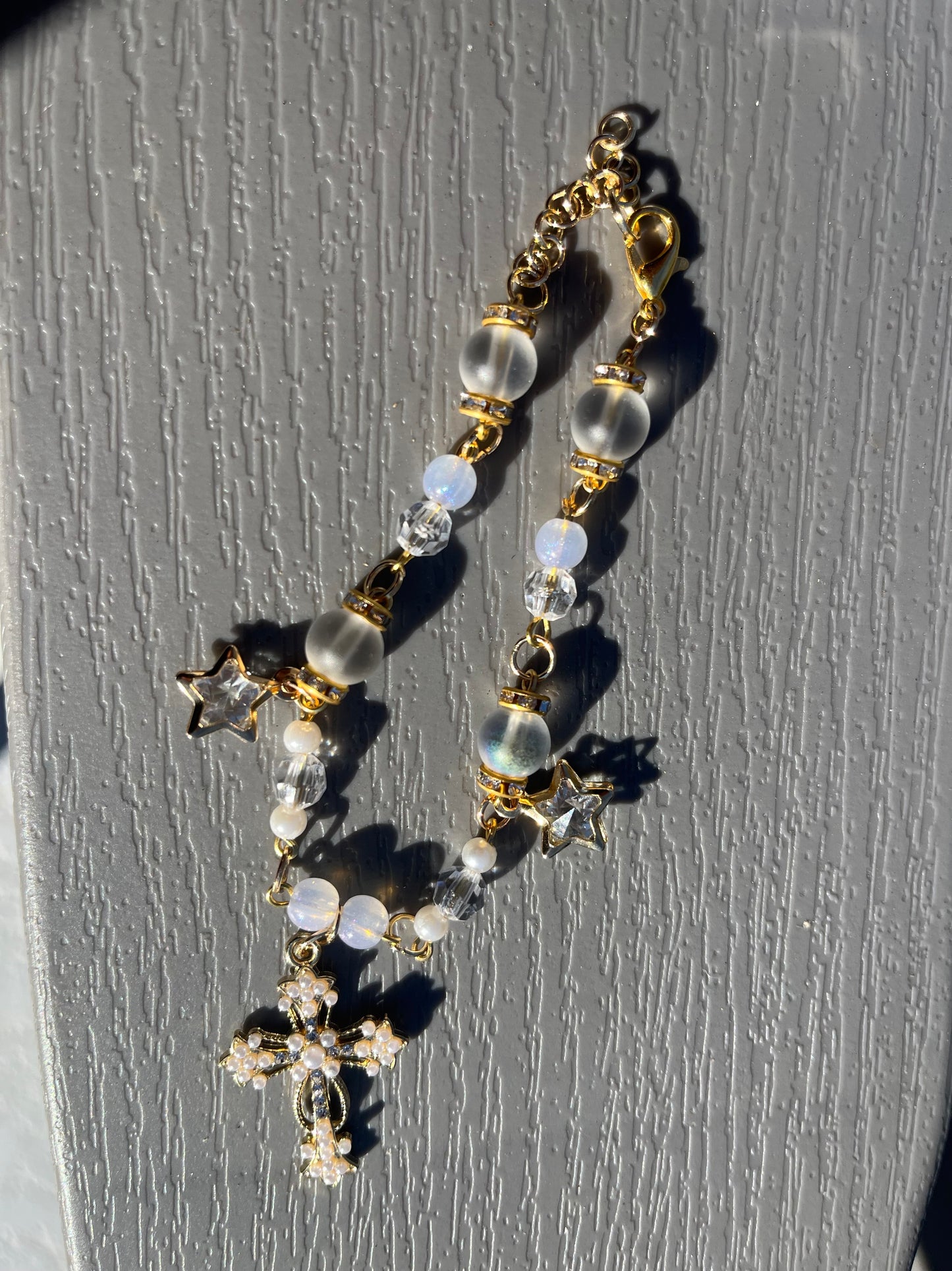 LIMITED EDITION Cross Charm Chain Bracelet