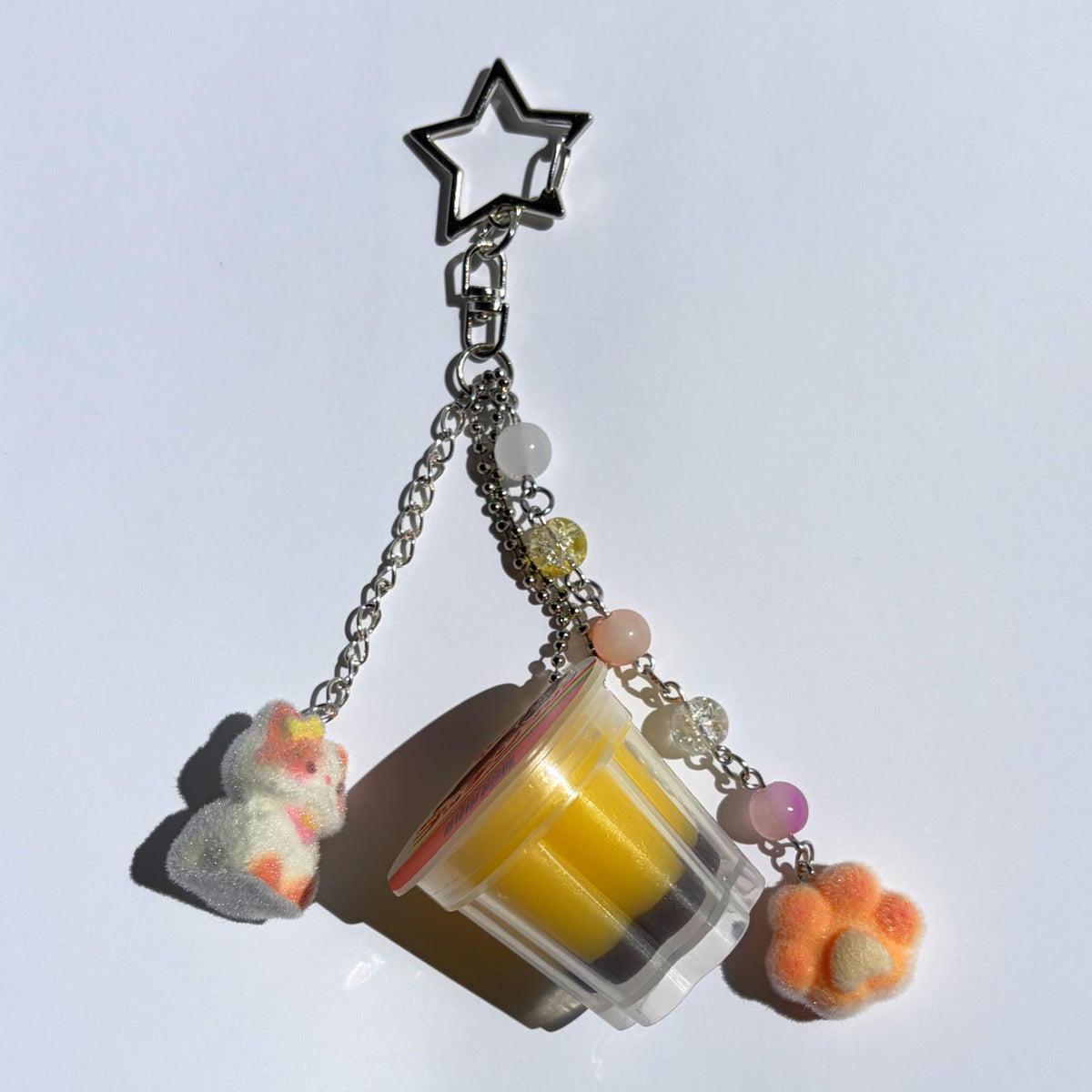 Cat Squishy Keychain
