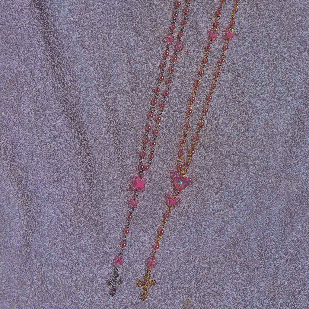 Pink Pearl Rosary