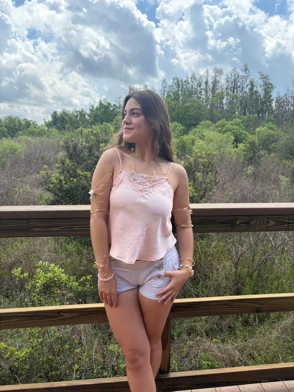 Spring Floral Necklace