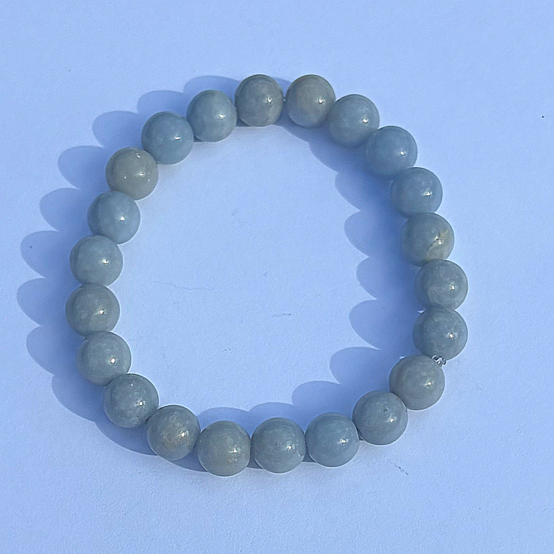 Angelite Beaded Bracelet