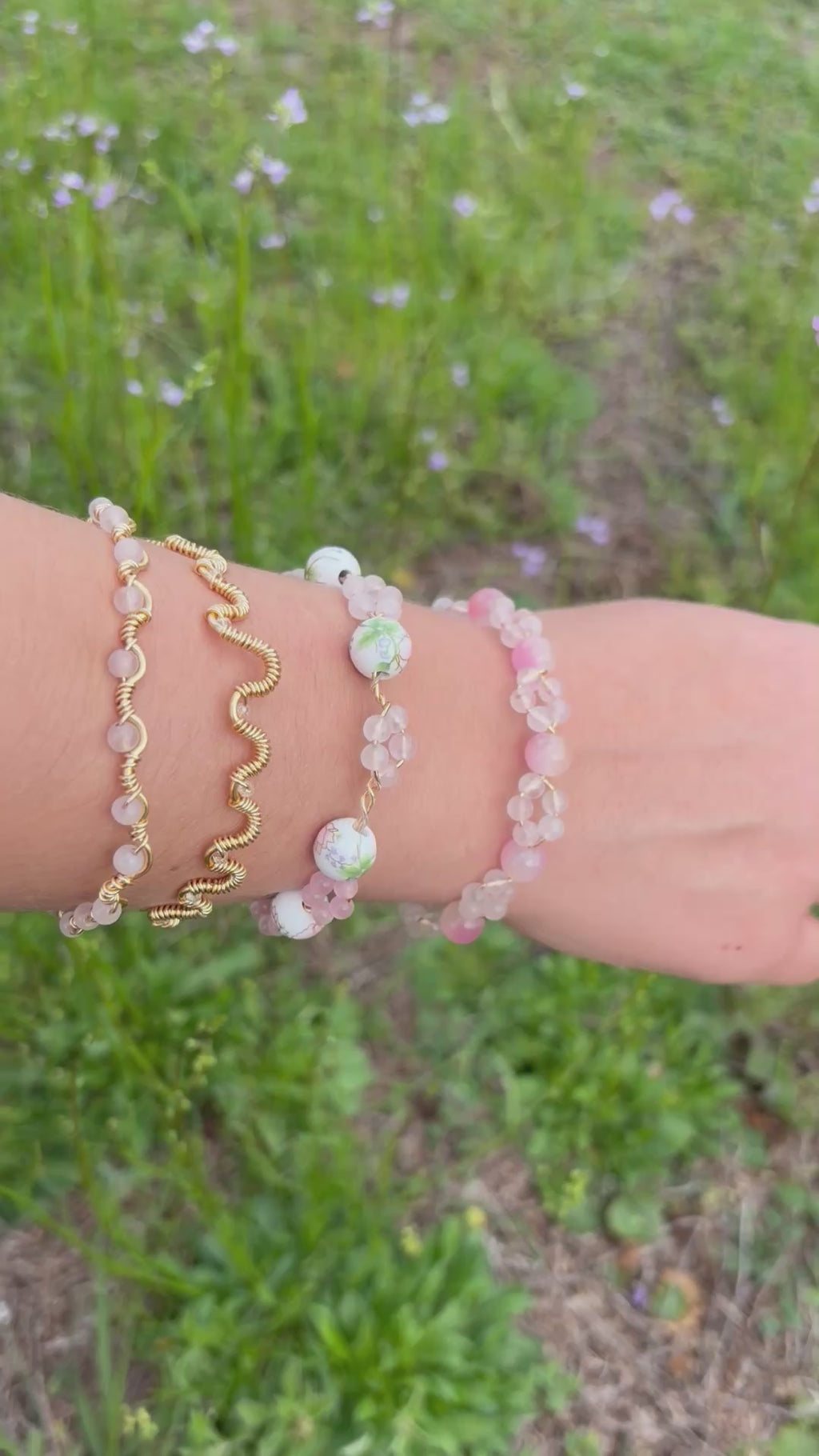 Porcelain Spring Bracelet